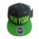 Casquette New York grise et verte