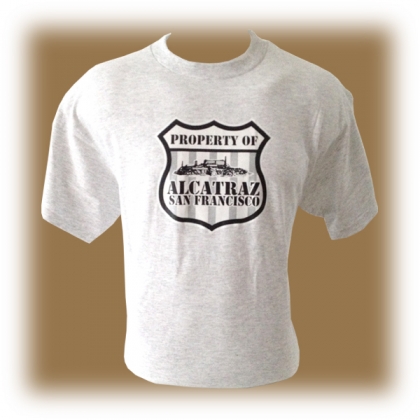 T-Shirt Alcatraz gris