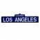 Plaque "Los Angeles" bleue