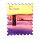 Magnet San Francisco "Golden Gate Bridge" Forme Timbre