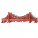 Magnet San Francisco "Golden Gate Bridge" métal orange