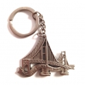 Porte Clé San Francisco "Golden Gate Bridge" métal argent