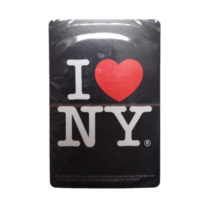 Jeu de Cartes "I Love New York" noir