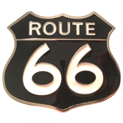 Boucle de Ceinture Route 66 noire
