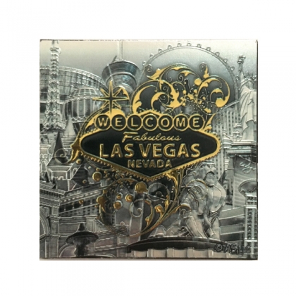 Magnet Las Vegas "Silver" carré