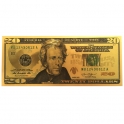 Magnet "Billet de $20" métal or