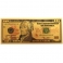 Magnet "Billet de $10" métal or