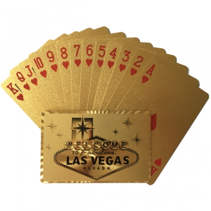 Jeu de Cartes de Luxe Welcome to Fabulous Las Vegas or - ALL IN USA