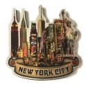 Magnet New York "Monuments" métallisé