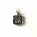 Pendentif Route 66 "Logo"