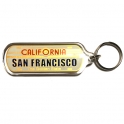 Porte Clé San Francisco plastique