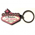 Porte Clé "Welcome to Fabulous Las Vegas" rose