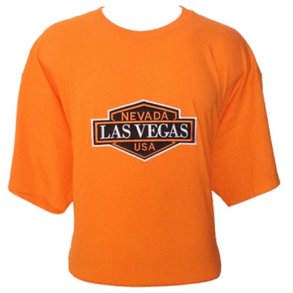 T-Shirt Las Vegas orange "Harley Davidson"
