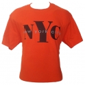 T-Shirt New York City "NYC" orange