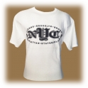T-Shirt New York City "NYC" blanc