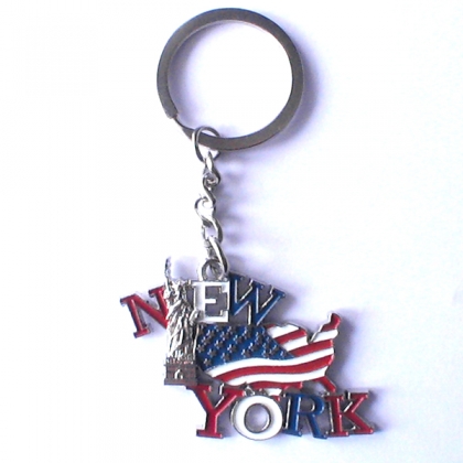 Porte Clé New York "USA Flag"