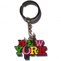 Porte Clé New York Multicolore