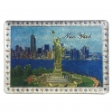 Magnet New York "Liberty Island" verni
