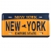 Magnet "Plaque Immatriculation" New York