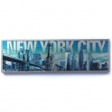 Magnet New York "Horizontal" Monuments métallisé
