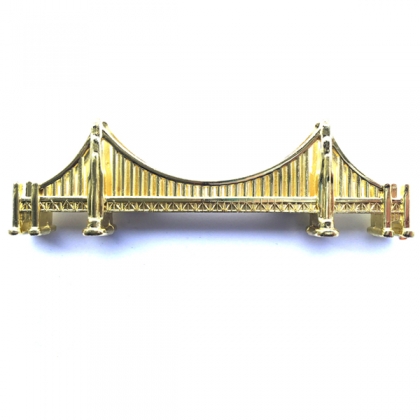 Magnet San Francisco "Golden Gate Bridge" métal or