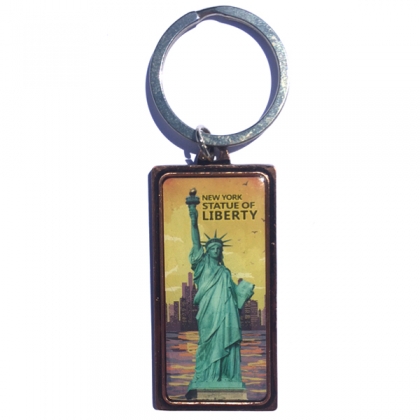 Porte Clé New York "Statue de la Liberté" cuivre Porte Clé New York "Statue de la Liberté" cuivre