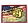 Magnet Route 66 "America's Highway" en relief