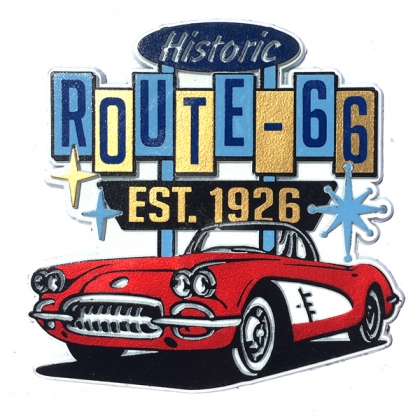 Magnet Route 66 "Historic Route 66" Slick