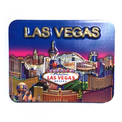 Magnet Las Vegas Gaufré (en relief) Magnet Las Vegas Gaufré (en relief)