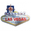 Magnet Las Vegas "Welcome To Fabulous Las Vegas" métallisé