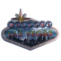 Magnet Las Vegas "Welcome To Fabulous Las Vegas" skyline métallisé