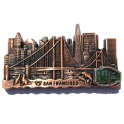 Magnet San Francisco "Monuments" métal cuivre