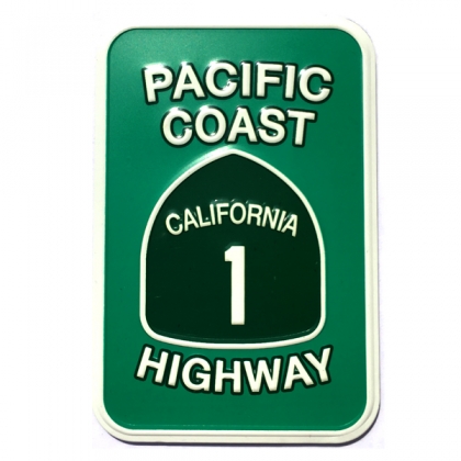 Magnet "Pacific Coast Highway" vert