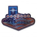Magnet Las Vegas "Welcome To Fabulous Las Vegas" USA Flag métallisé