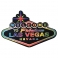 Magnet Las Vegas "Welcome To Fabulous Las Vegas" rainbow métallisé
