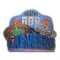 Magnet Las Vegas "Jackpot" métallisé