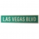Magnet Las Vegas "Las Vegas Blvd" recto verso métallisé