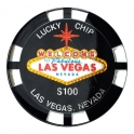 Magnet Las Vegas "Lucky Chip" $100
