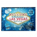 Magnet Las Vegas "Games" bleu