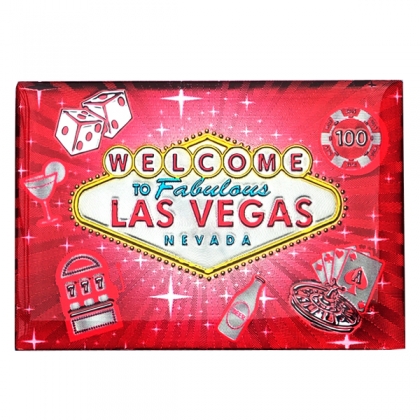 Magnet Las Vegas "Games" rouge