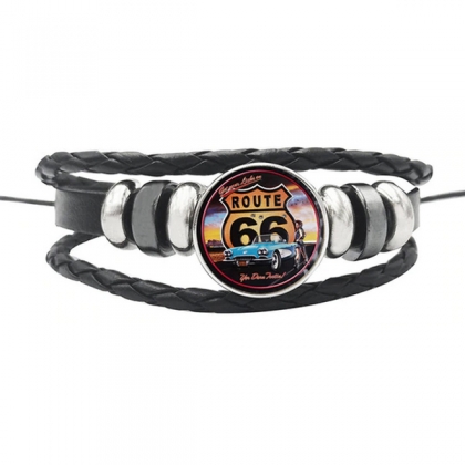 Bracelet Route 66 "Logo" Voiture 1
