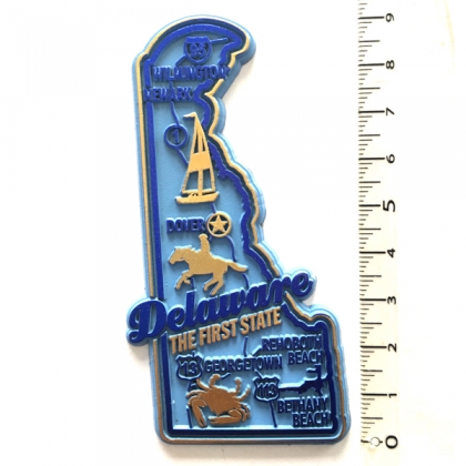 Magnet USA "Delaware" PREMIUM Magnet USA "Delaware" PREMIUM