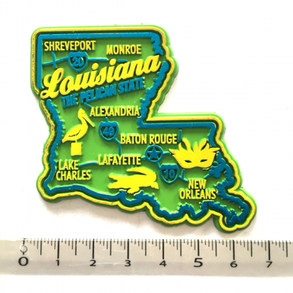 Magnet USA "Louisiane" PREMIUM Magnet USA "Louisiane" PREMIUM