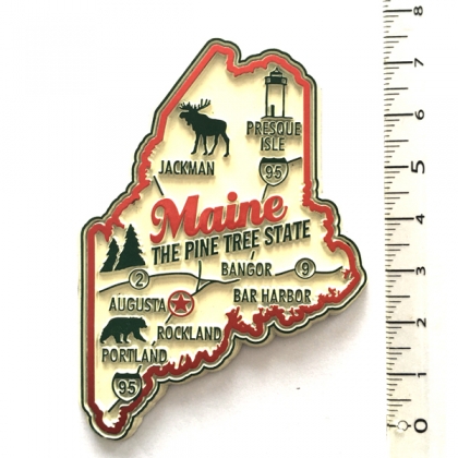Magnet USA "Maine" PREMIUM Magnet USA "Maine" PREMIUM