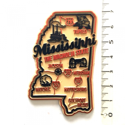 Magnet USA "Mississippi" PREMIUM