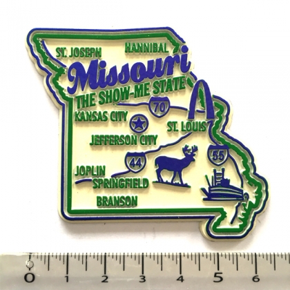 Magnet USA "Missouri" PREMIUM Magnet USA "Missouri" PREMIUM