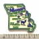 Magnet USA "Missouri" PREMIUM