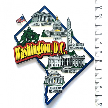 Magnet USA "Washington DC" JUMBO!