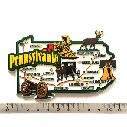 Magnet USA "Pennsylvanie" JUMBO! Magnet USA "Pennsylvanie" JUMBO!