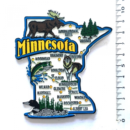 Magnet USA "Minnesota" JUMBO! Magnet USA "Minnesota" JUMBO!